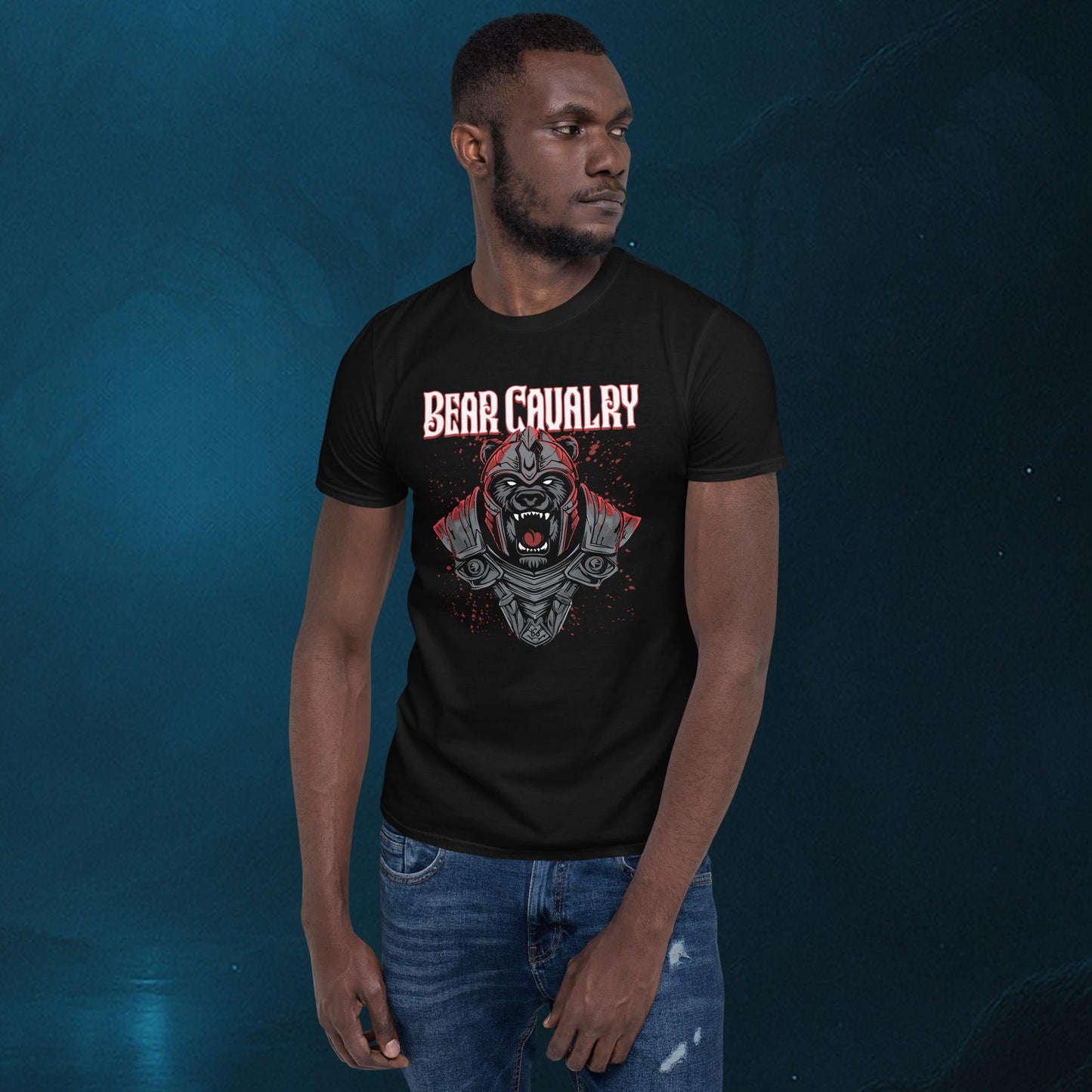 Bottle Logo Shirt - Bear Cavalry Paints