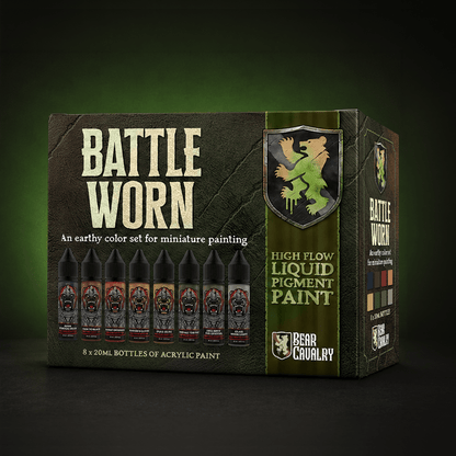 Battle Worn Paint Set - Bear Cavalry Paints