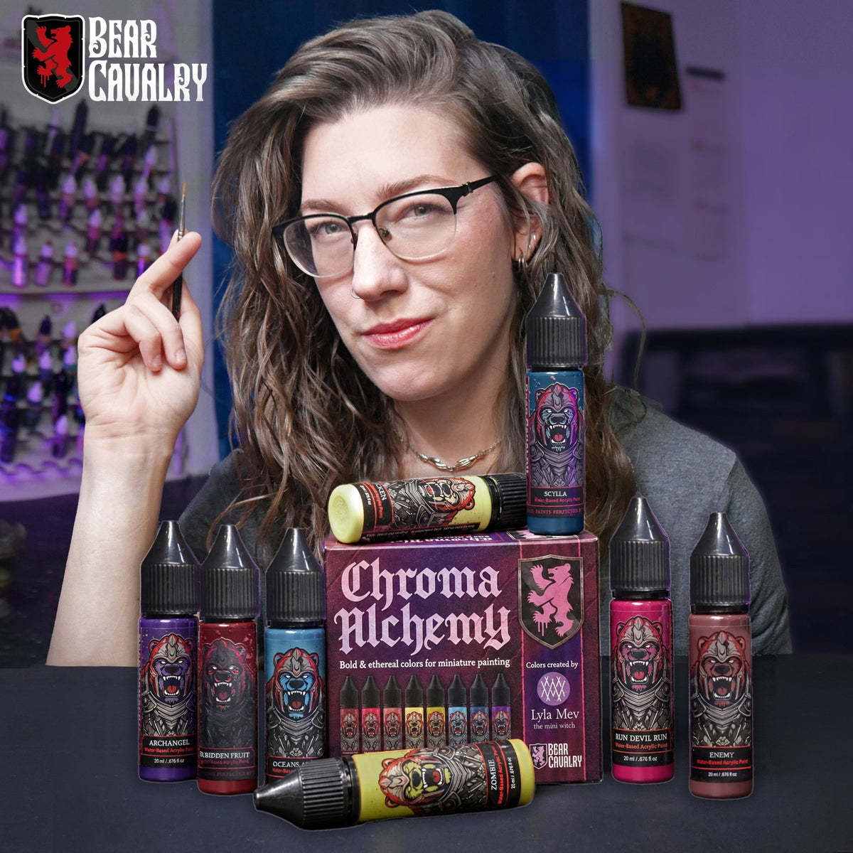 Chroma Alchemy | Lyla Mev Signature Set - Bear Cavalry Paints