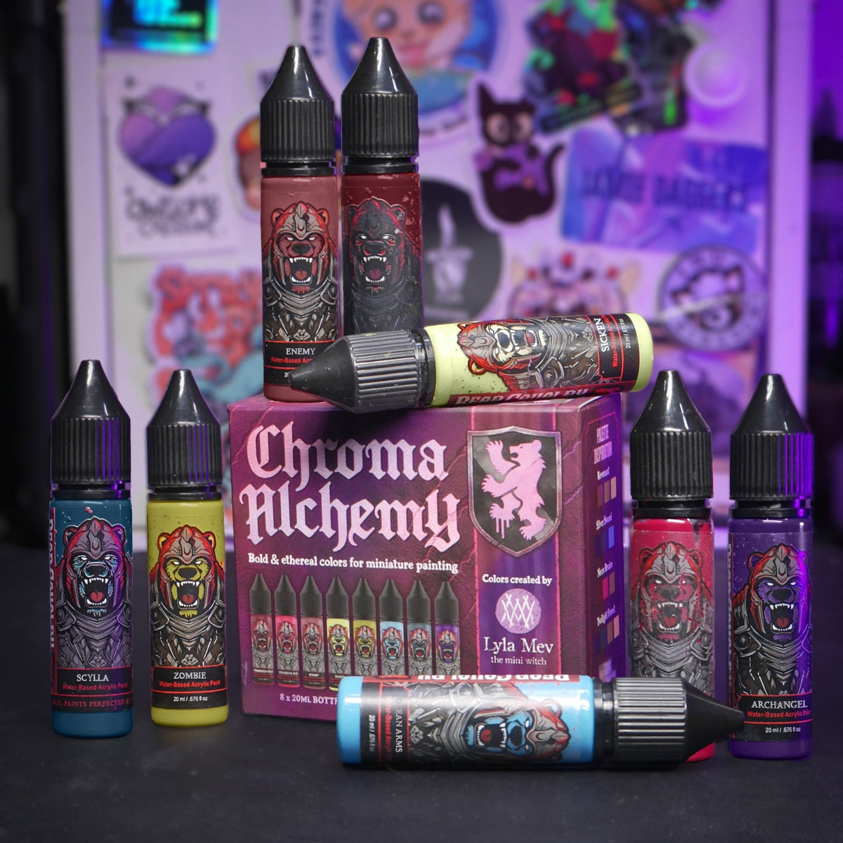 Chroma Alchemy | Lyla Mev Signature Set - Bear Cavalry Paints
