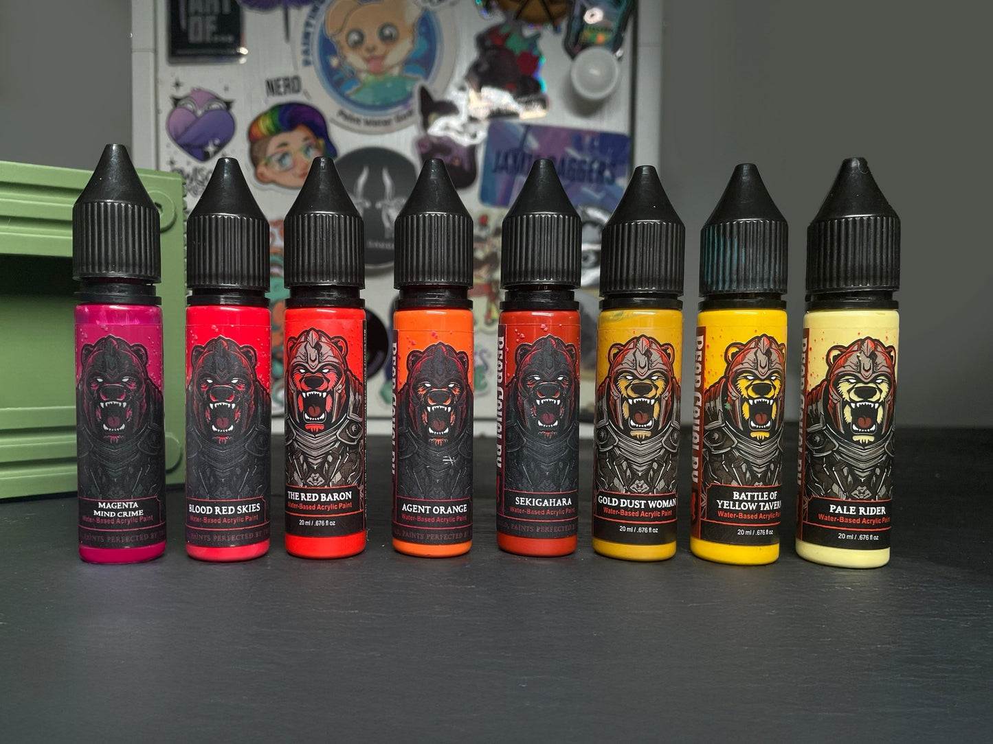 Chroma Color Cartridge - Warm Glow - Bear Cavalry Paints