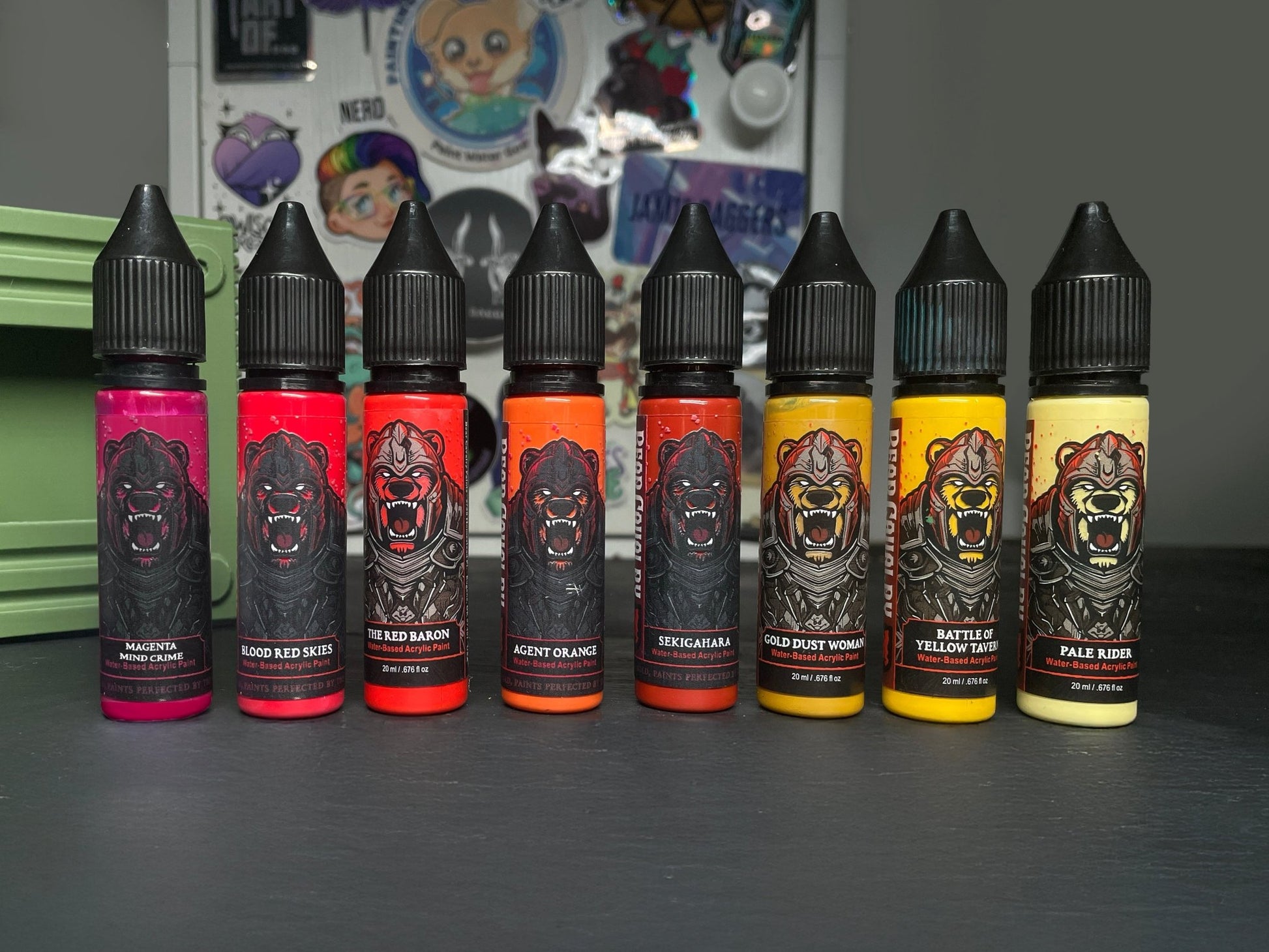 Chroma Color Cartridge - Warm Glow - Bear Cavalry Paints