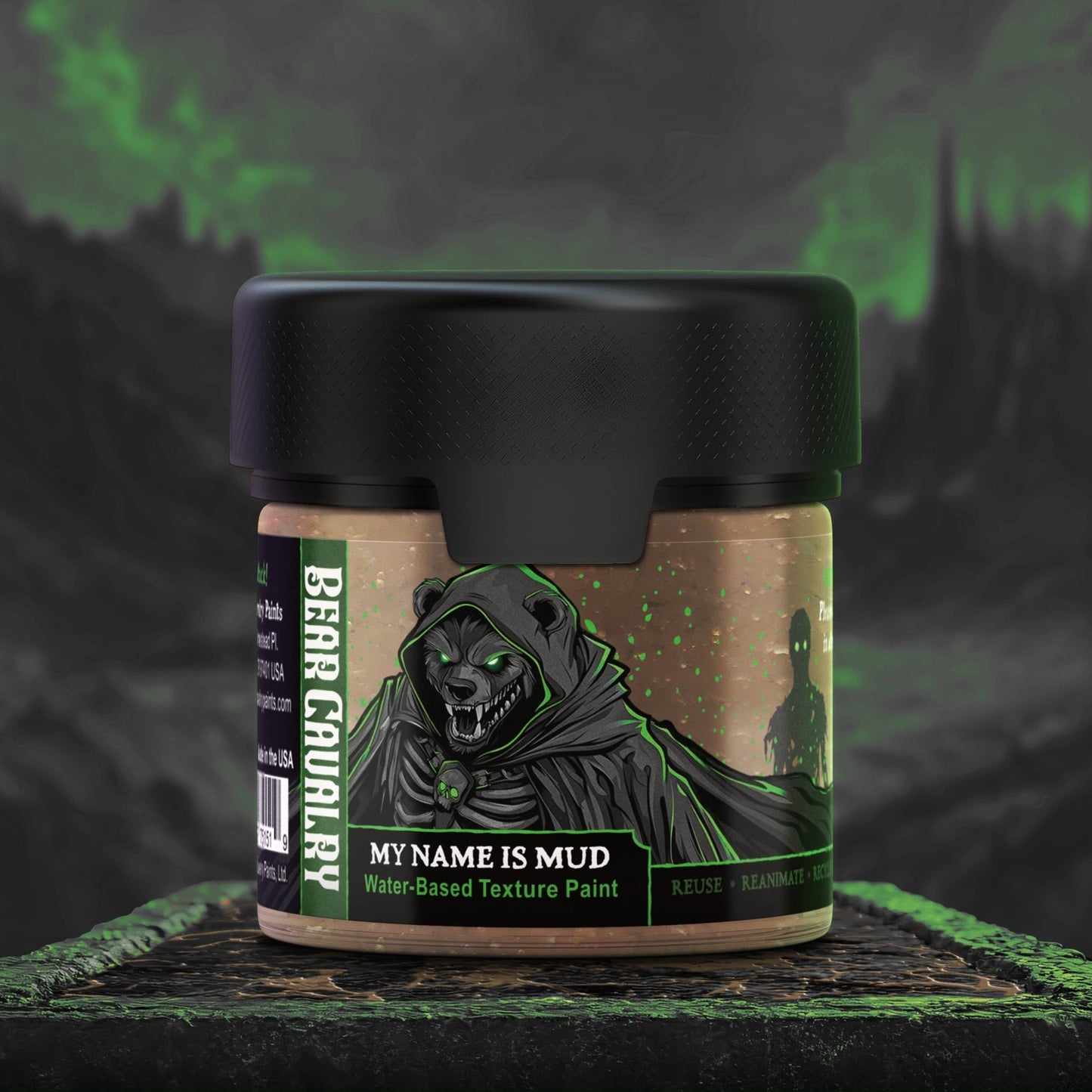 Mud texture paint - Bear Cavalry Paints