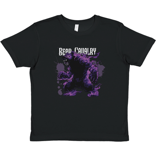 Premium Kids Crewneck T-shirt - Bear Cavalry Paints