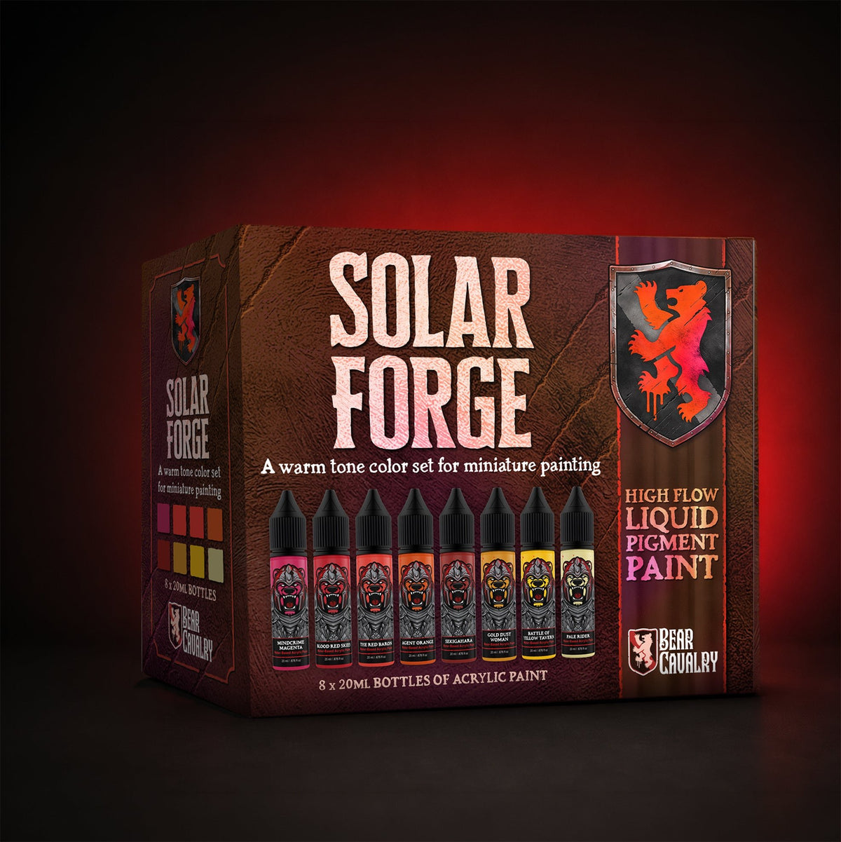 Solar Forge Paint Set - Bear Cavalry Paints