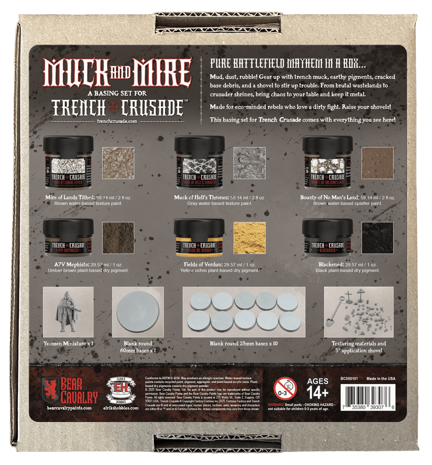 Trench Crusade - Bear Cavalry Paints