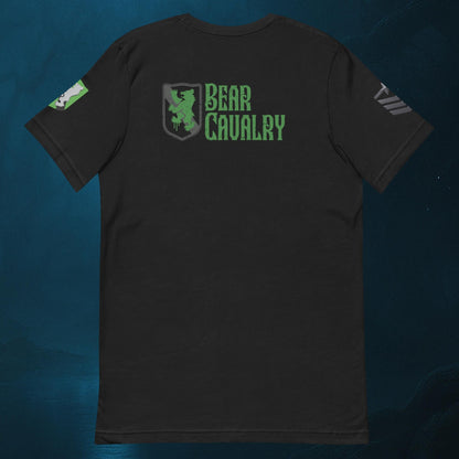Unisex t-shirt - Bear Cavalry Paints