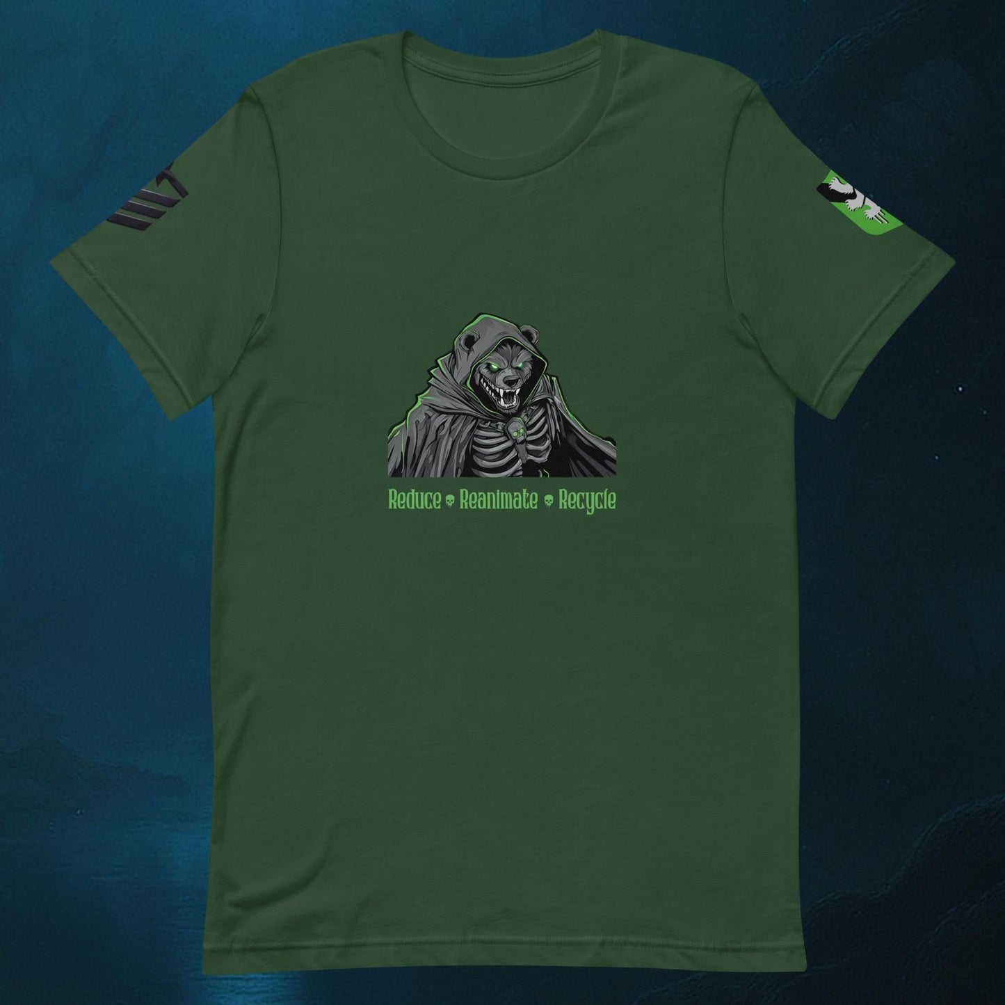 Unisex t-shirt - Bear Cavalry Paints