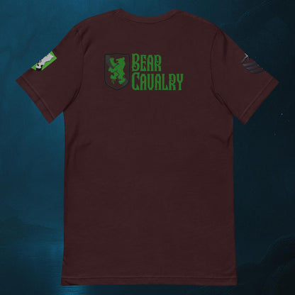 Unisex t-shirt - Bear Cavalry Paints