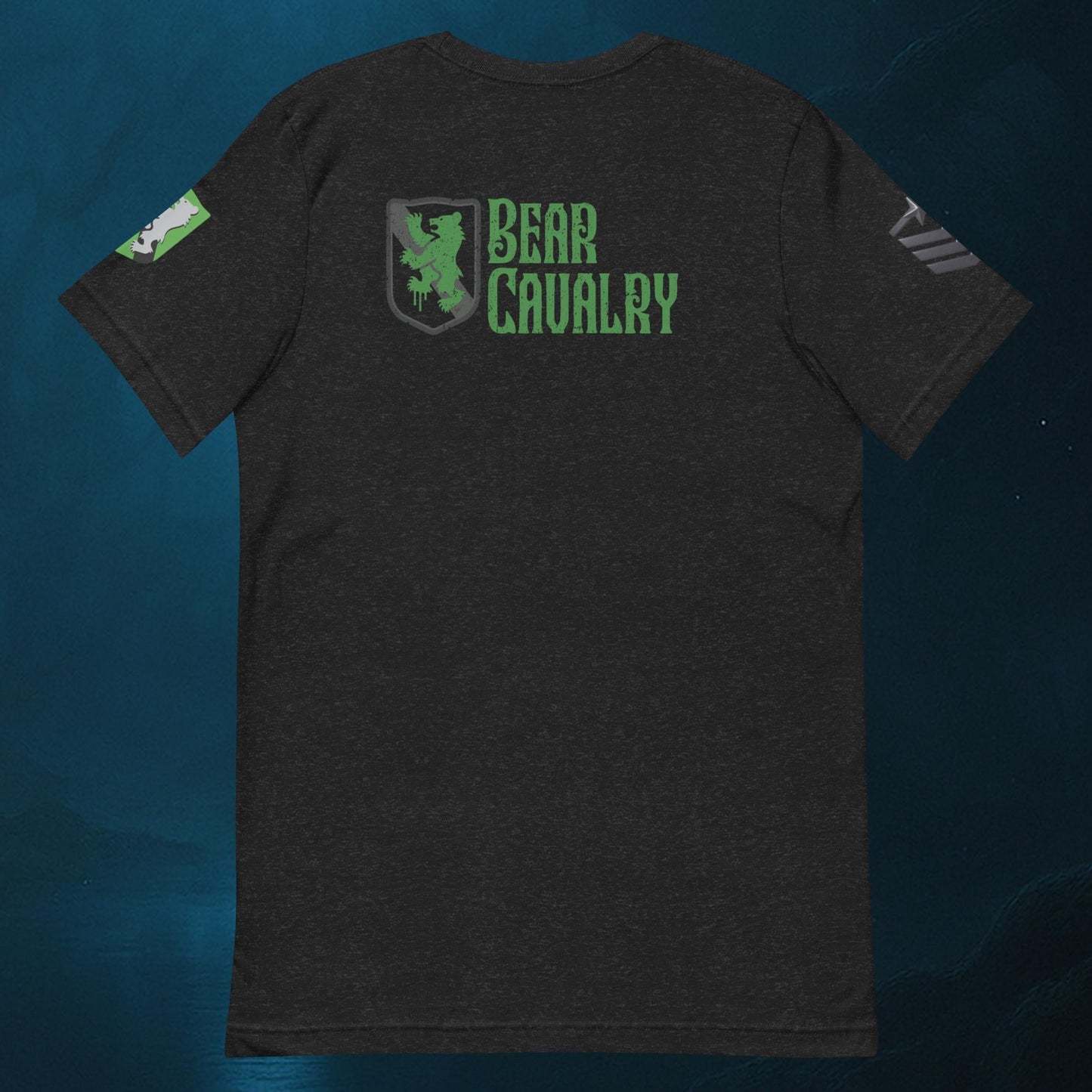 Unisex t-shirt - Bear Cavalry Paints