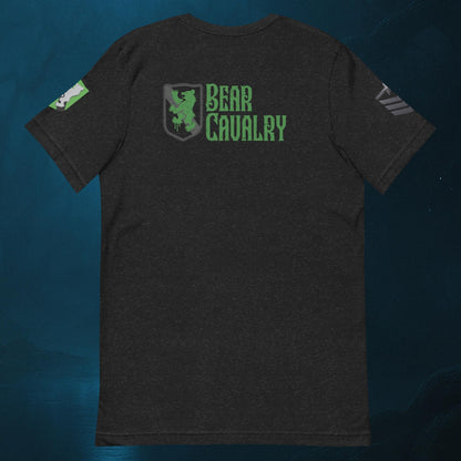 Unisex t-shirt - Bear Cavalry Paints