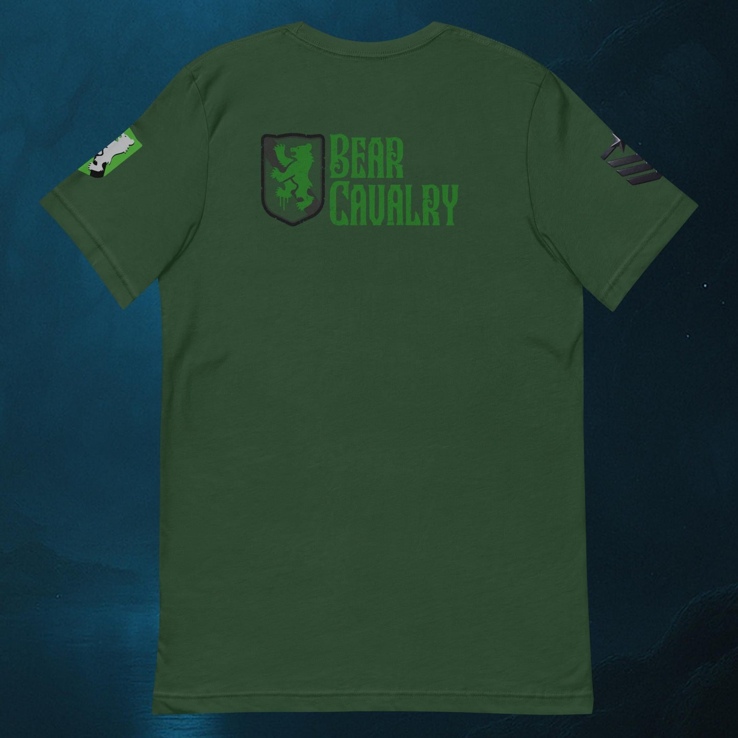 Unisex t-shirt - Bear Cavalry Paints